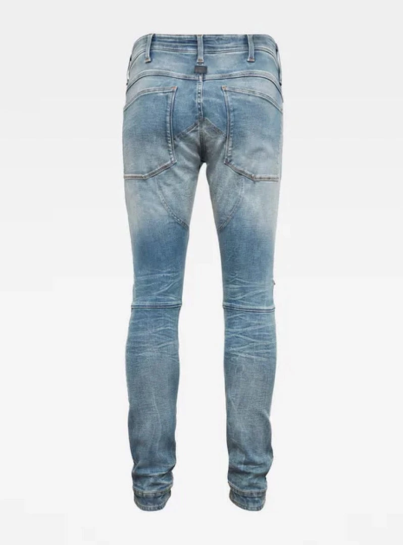 Shop All G-Star Jeans - Zip Knee Skinny - Antic Faded Kyanite - D01252 2 Shop All G-Star Jeans - Zip Knee Skinny - Antic Faded Kyanite - D01252
