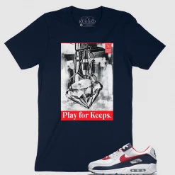 Rich & Rugged T-Shirt - Pray For Keeps - Navy - RRPFK-NVY Shop All