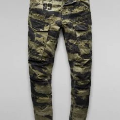Shop All G-Star Pants- Rovic Zip 3D - Cavalry Water Text Camo - D02190