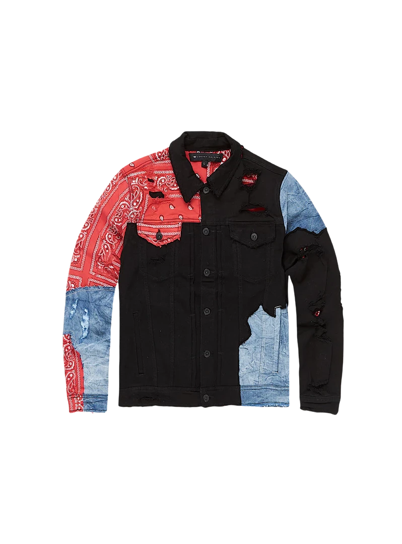 Shop All Jordan Craig Kids Jacket - Bandana - Crimson Red - 91556K 1 Shop All Jordan Craig Kids Jacket - Bandana - Crimson Red - 91556K