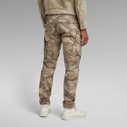 G-Star Pants- Rovic Zip 3D - Brick Woodland Camo - D02190-C313