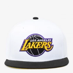 Mitchell & Ness Snapback - NBA Reload Lakers - White - RI20091