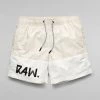 G-Star Swim Trunks - Dirik Raw Number - Whitebait - D21128