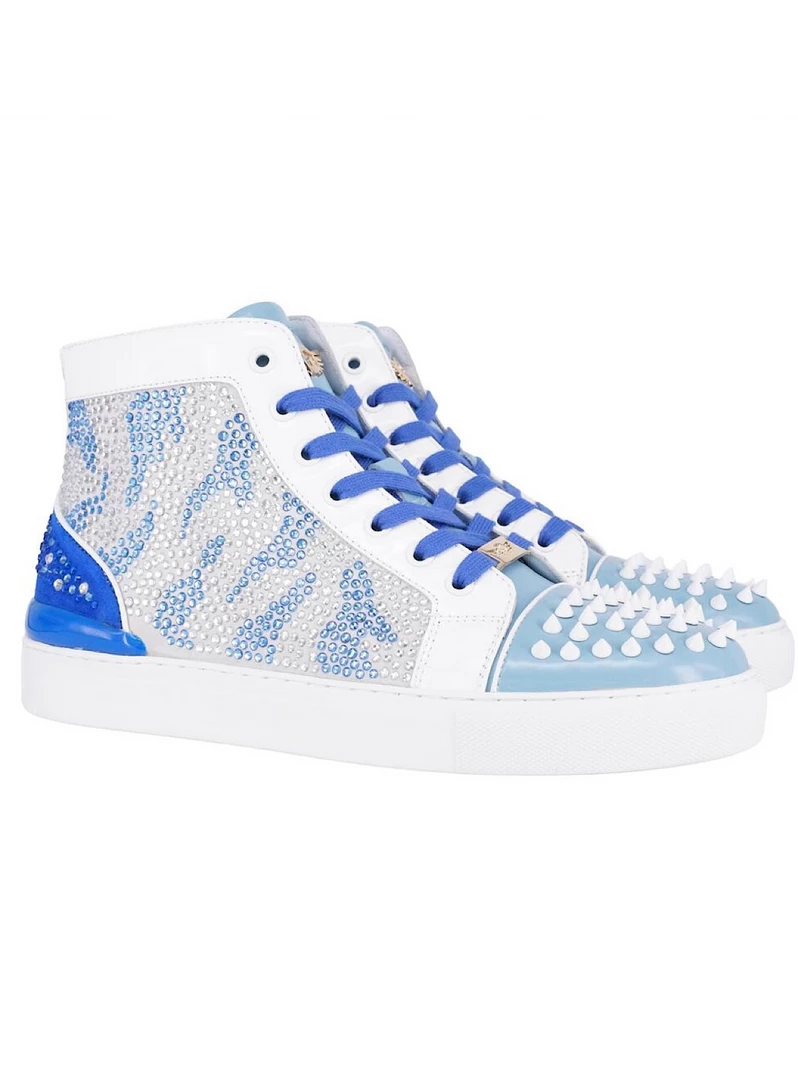 Shop All Ferrari Massari Shoes - Lit Razr Baby - Baby Blue And White 1 Shop All Ferrari Massari Shoes - Lit Razr Baby - Baby Blue And White