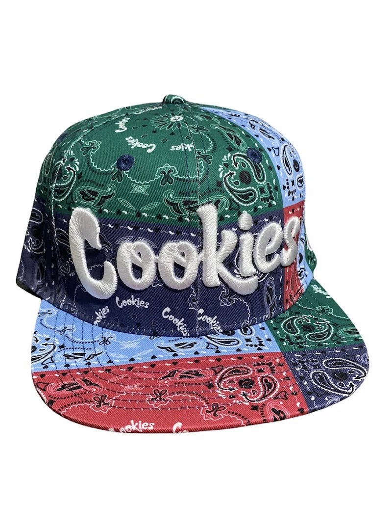 Cookies Hat - Level Up Bandana - Blue Multi Shop All 1 Cookies Hat - Level Up Bandana - Blue Multi Shop All