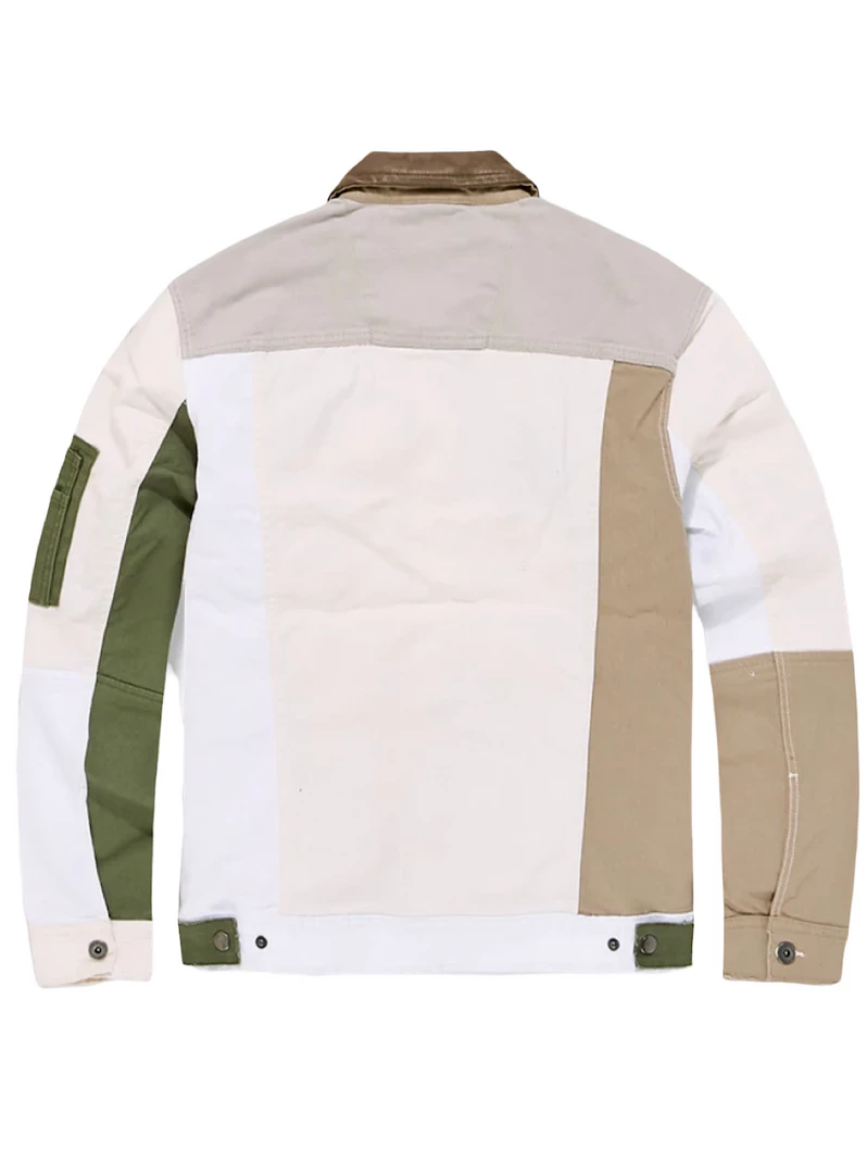 Shop All Jordan Craig Denim Jacket - Amarillo Herringbone Trucker - Natural Multi - 91562 2 Shop All Jordan Craig Denim Jacket - Amarillo Herringbone Trucker - Natural Multi - 91562