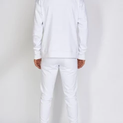 LOCKED & LOADED LNL Sweatsuit - LLS Rhinestone - White - LLSSET106