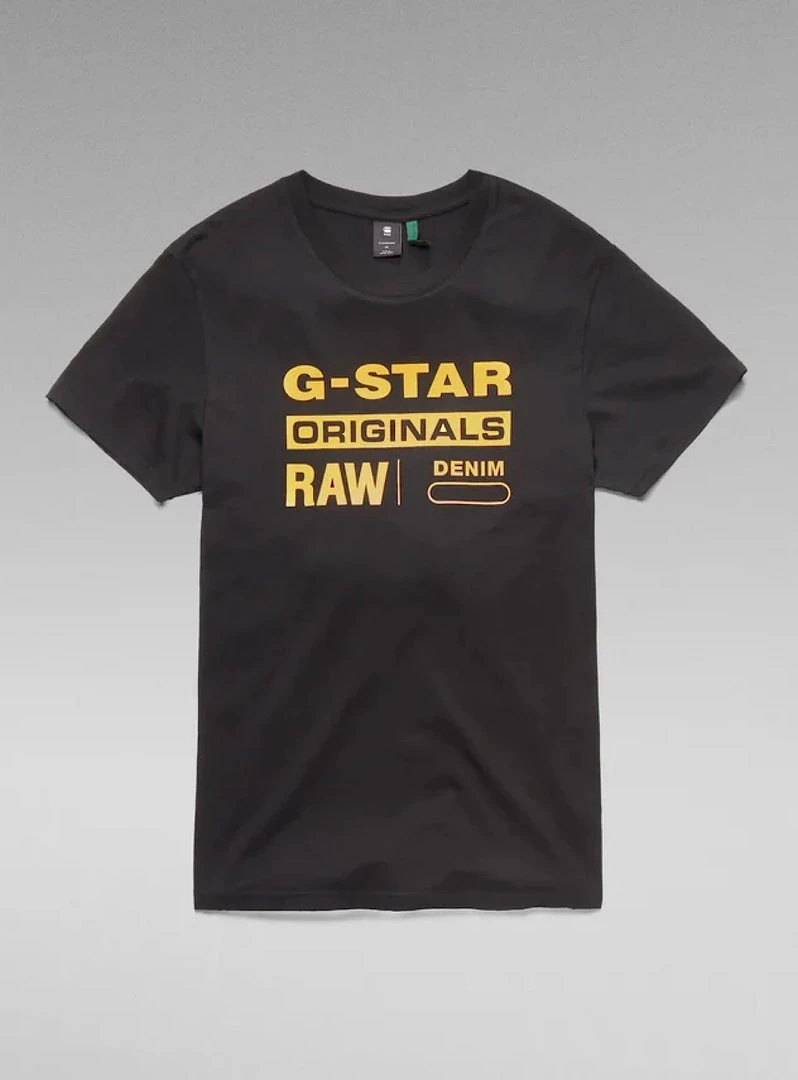 Shop All G-Star T-Shirt - Graphic - Black - D14143 1 Shop All G-Star T-Shirt - Graphic - Black - D14143