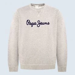 Pepe Jeans Sweater - Lamont - Grey Marl - PM581649 Shop All