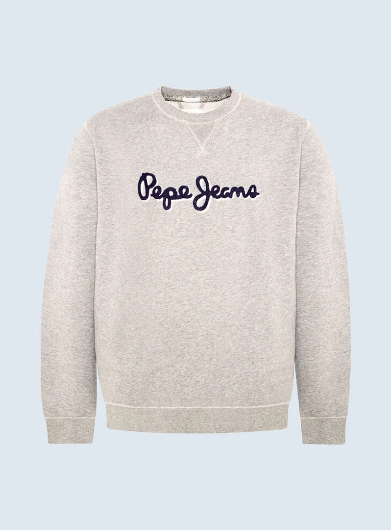 Pepe Jeans Sweater - Lamont - Grey Marl - PM581649 Shop All 1 Pepe Jeans Sweater - Lamont - Grey Marl - PM581649 Shop All