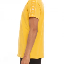 Kappa T-Shirt - 222 Banda Deto - Yellow Vanilla - 3113L5W Shop All
