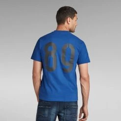 G-Star T-Shirt - Rugby Graphic Loose - Lighting Blue - D20392 Shop All 5 G-Star T-Shirt - Rugby Graphic Loose - Lighting Blue - D20392 Shop All