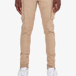 Copper Rivet Jeans - Utility Cargo - Khaki - 133204