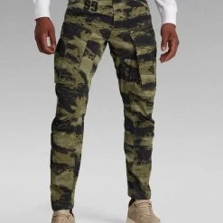Shop All G-Star Pants- Rovic Zip 3D - Cavalry Water Text Camo - D02190