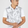 Platini T-Shirt - Floral Polo - White - JPS8329 Shop All
