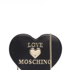 Moschino Bag - Heart-Shaped Mini - Black - JC4167PP1DLF0000