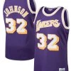 Mitchell & Ness Jersey - LA Lakers Johnson 32 - Purple - SMJYGS18176