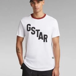 Shop All G-Star T-Shirt - Lash Sports - White - D21198