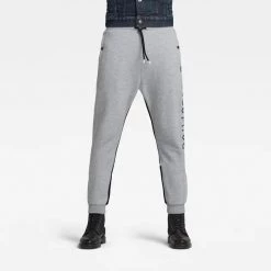G-Star Sweatpants - Moto Mixed Mash - Grey Htr - D19153 Shop All