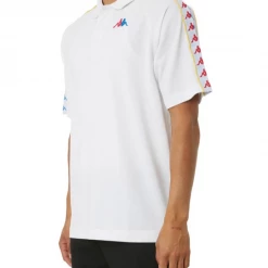 Kappa T-Shirt - Linstead Polo - White - 351426W Shop All