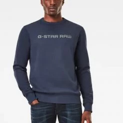 G-Star Sweater - Loaq - Sartho Blue - D08477