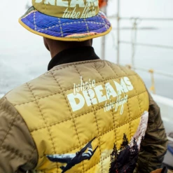 Paper Plane Bucket Hat - Aviator - OD Green - 101108