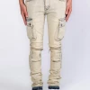 Shop All Pheelings Jeans - Never Look Back Cargo Flare Stacked - Sand Wash - PH-SS22-80
