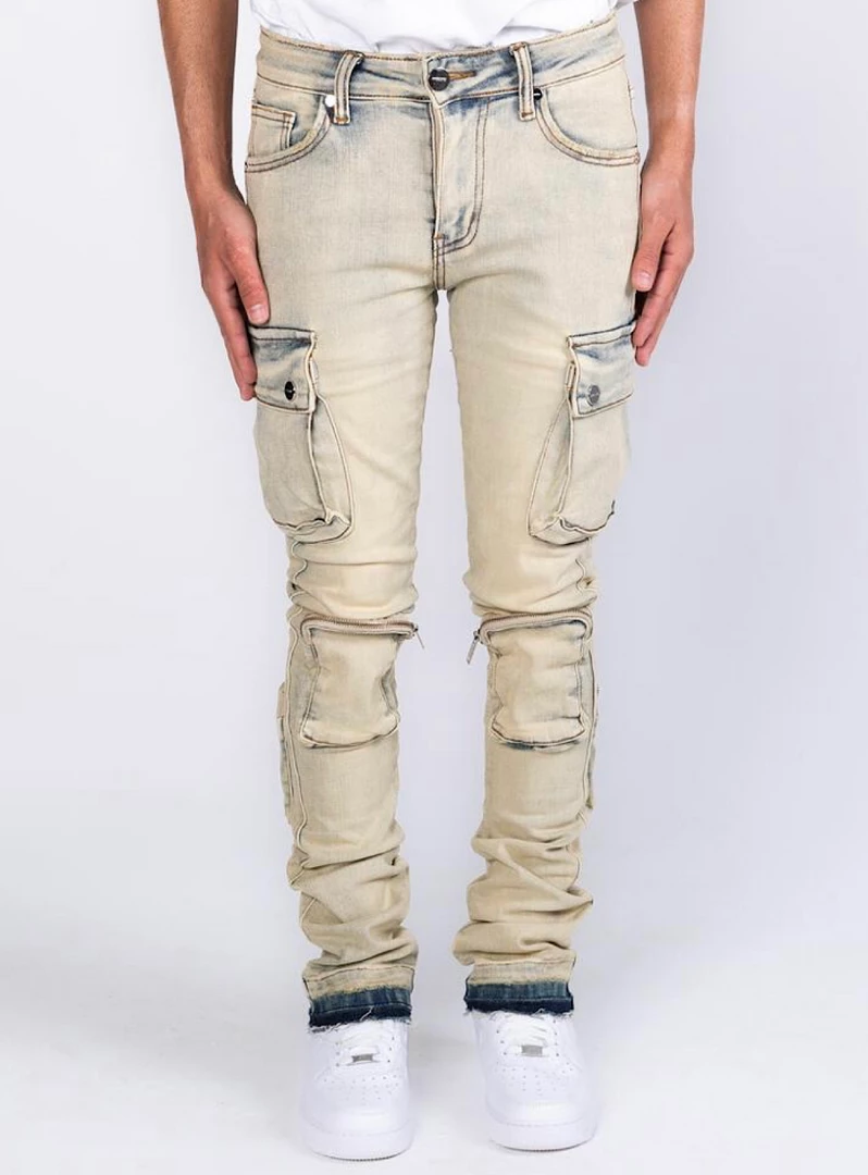Shop All Pheelings Jeans - Never Look Back Cargo Flare Stacked - Sand Wash - PH-SS22-80 1 Shop All Pheelings Jeans - Never Look Back Cargo Flare Stacked - Sand Wash - PH-SS22-80