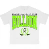 Shop All Billion Dollar Baby T-Shirt - Seal - White And Lime Green