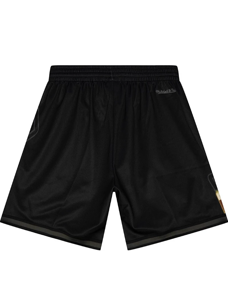 Mitchell & Ness Shorts - Big Face 4.0 Bulls - Black And Gold - PSHR1259 2 Mitchell & Ness Shorts - Big Face 4.0 Bulls - Black And Gold - PSHR1259