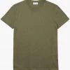 Lacoste T-Shirt - Crewneck Pima Cotton Jersey - Khaki Green-316 - TH6709