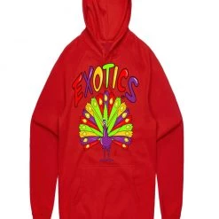 Shop All PG Apparel Hoodie - Exotics - Red