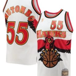 Mitchell & Ness Jersey - Atlanta Hawks Mutombo 55 - White - SMJYSB2009 Shop All