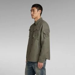 G-Star Jacket - Stand Collar Overshirt - Orphus - D18777