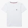 Shop All Lacoste Kids T-Shirt - Crewneck - White - TJ1442