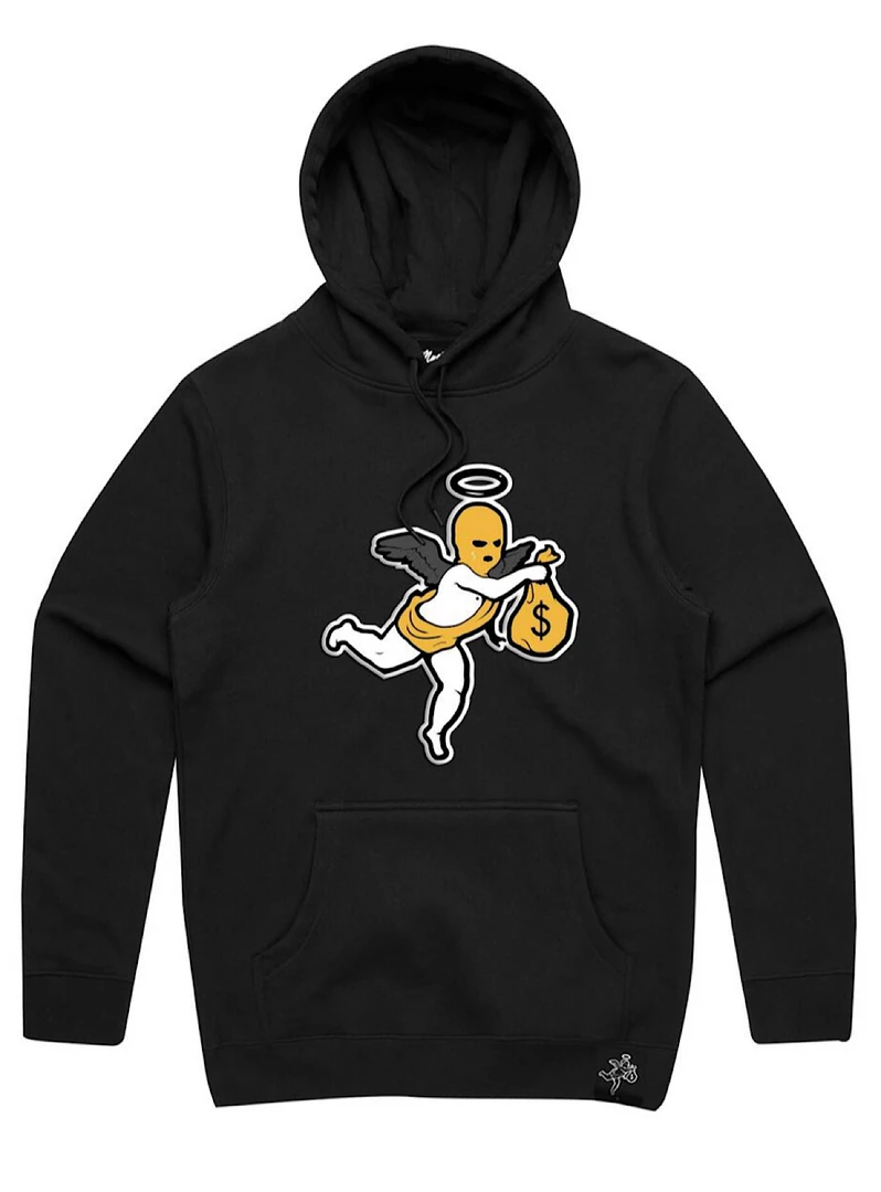 Shop All Hasta Muerte Hoodie - Angel - Black - AJ1 1 Shop All Hasta Muerte Hoodie - Angel - Black - AJ1