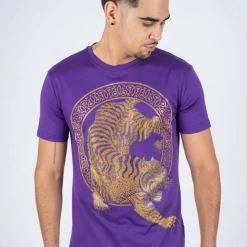 Shop All Platini T-Shirt - Tiger - Purple - STT8306