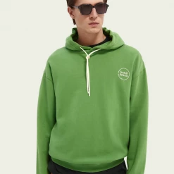 Scotch & Soda Hoodie - Since 1978 - Green - 162348 Shop All