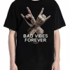 Lifted Anchors T-Shirt - Bad Vibes - Black - LAFA21-12