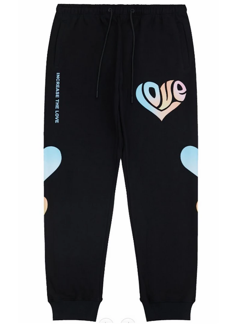 Shop All Roku Studio Sweatpants - Love - Black - RK4480653 1 Shop All Roku Studio Sweatpants - Love - Black - RK4480653