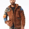 Jordan Craig Denim Jacket - Patchwork - Woodland - 91554