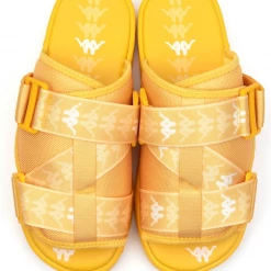 Kappa Slides - 222 Banda Mitel 1 - Yellow And White - 304KUQ0 Shop All