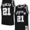 Mitchell & Ness Jersey - Spurs Tim Duncan 21 - Black - SMJYGS18208