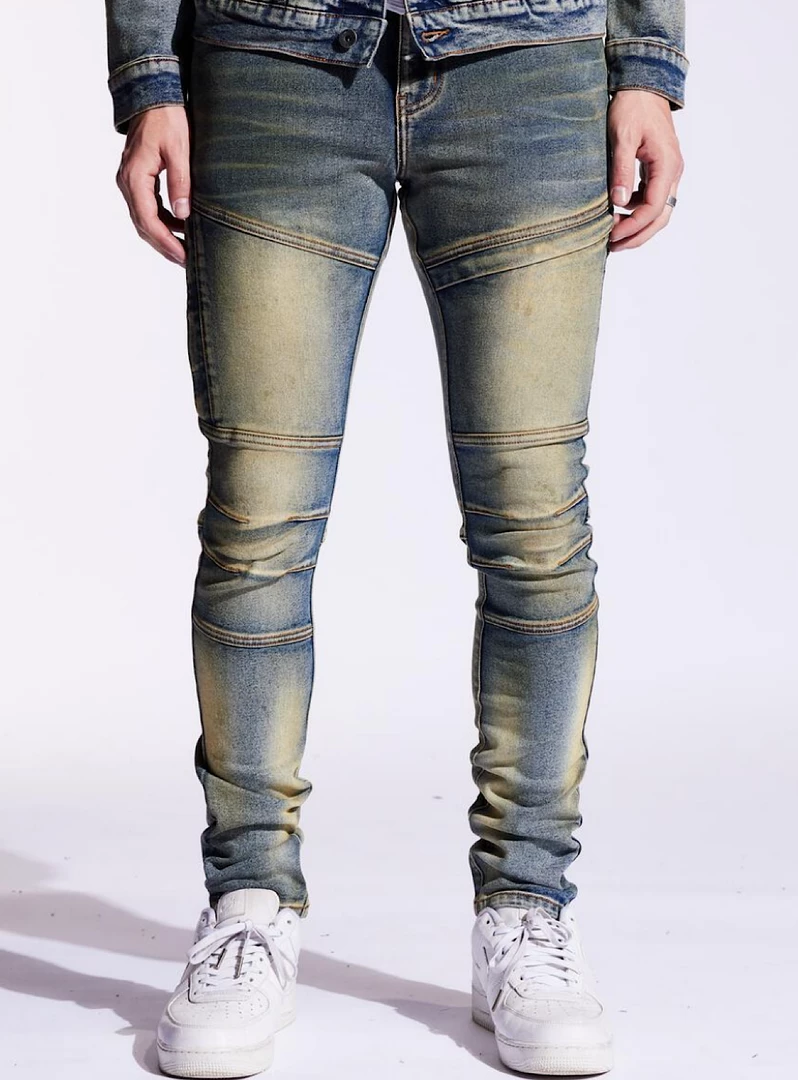 Crysp Denim Jeans - Kurt - Sand Wash - CRYSPF121-100 1 Crysp Denim Jeans - Kurt - Sand Wash - CRYSPF121-100