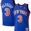 Mitchell & Ness Jersey - New York Knicks Marbury 3 - Royal Blue - SMJYGS18443 Shop All