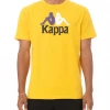 Shop All Kappa T-Shirt - Estessi - Yellow - 304KPT0