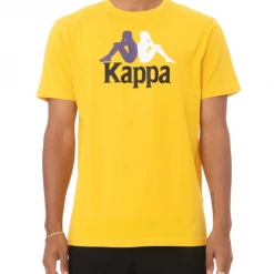 Shop All Kappa T-Shirt - Estessi - Yellow - 304KPT0