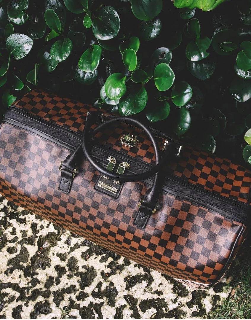 Sprayground Bag - AI3 The Legacy Duffle - Brown - D3955 Shop All 3 Sprayground Bag - AI3 The Legacy Duffle - Brown - D3955 Shop All