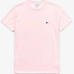 Shop All Lacoste T-Shirt - Crew - Light Pink - TH6709