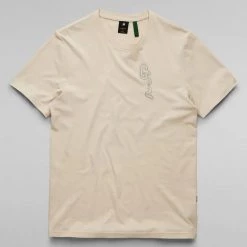 G-Star T-Shirt - Back Graphic - Cornish Tan - D20381
